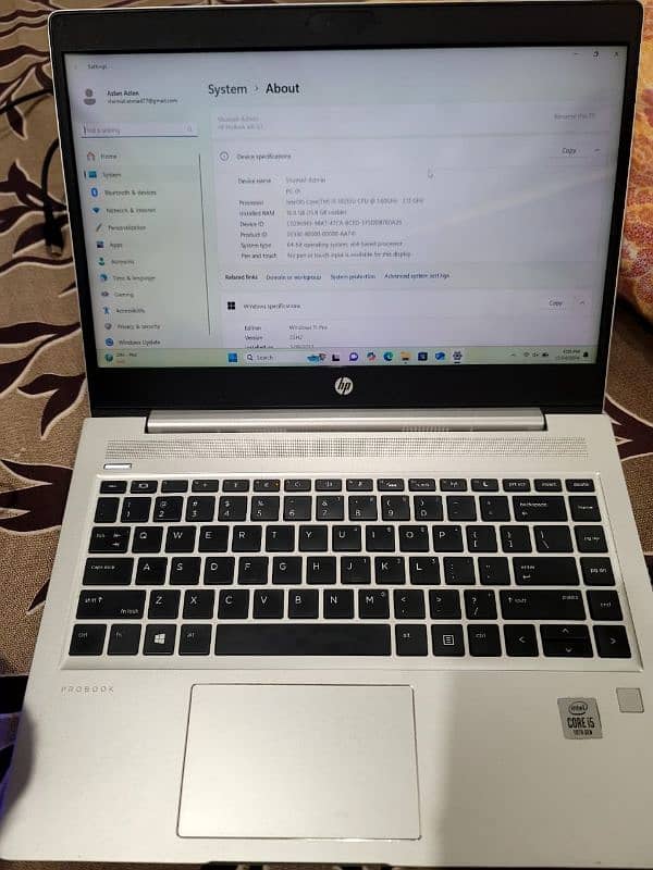 HP Probook i5 16 Gigs ram 2