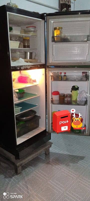 PEL fridge, Glass door, good condition 1