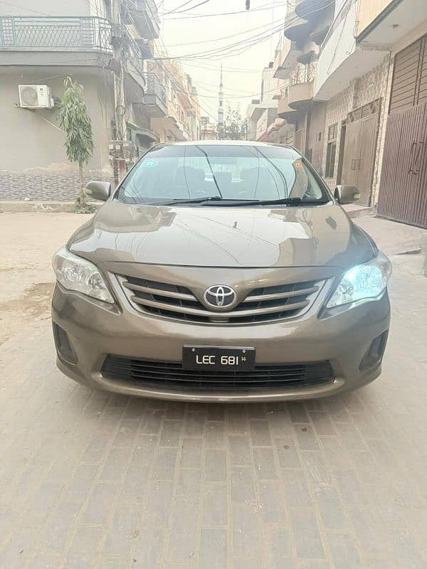 Toyota Corolla XLI 2014 converted GLI 1