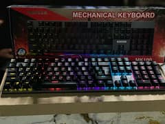 Mechanical keyboard (Wired) +R. G. B Lighting 12Functions