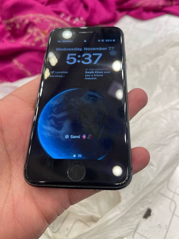 iphone 8 B. H 100% urgent sale condition 8.5/10 0