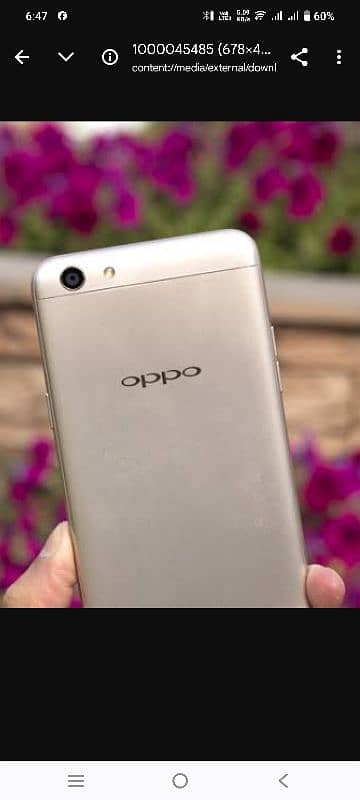 original Oppo F3 m 4+64 mobile no kit 03132213463 0