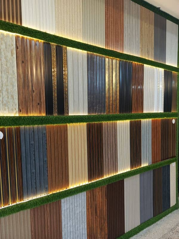 Pvc wall panel / Wpc wall panel/wallpanel/Grass/2 by 2 ceiling 10