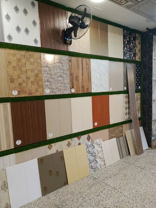 Pvc wall panel / Wpc wall panel/wallpanel/Grass/2 by 2 ceiling 11