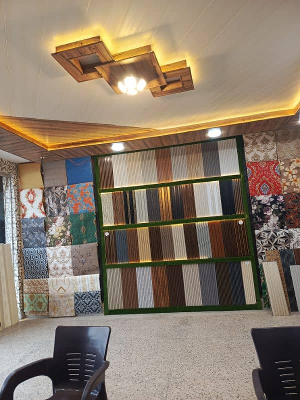 Pvc wall panel / Wpc wall panel/wallpanel/Grass/2 by 2 ceiling 16