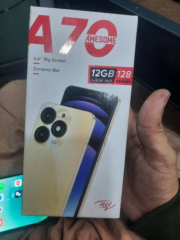 itel A70 mobile 1