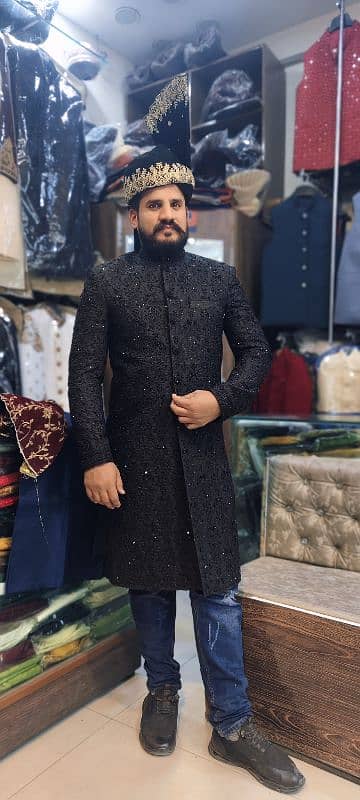 sherwani groom wedding dress 9