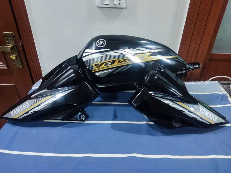 Yamaha YB-Z 2021 model Fuel tank & Taapy 3