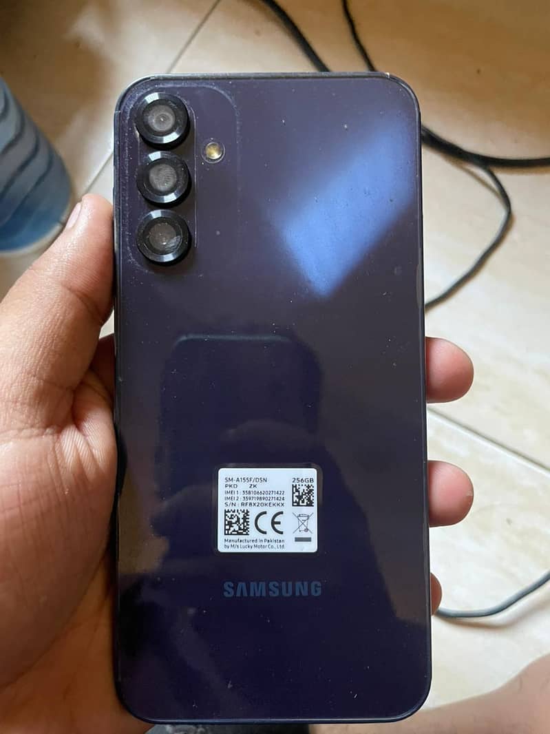 Samsung a15 urgent sale box charger 5