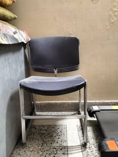 4 stainless steel Chairs for sale