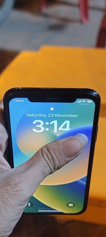 I phone x 256 gb pta approved  all ok 2