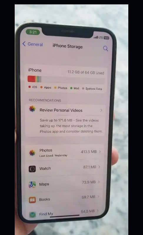 iPhone X pta approved 64gb 96 health full ok 1