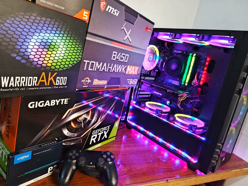 RTX GAMING PC+FREE PS4 CONTROLLER RYZEN+RTX BUILD 2