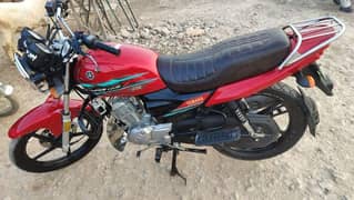 Yamaha bike YBZ 125 DX Islamabad number