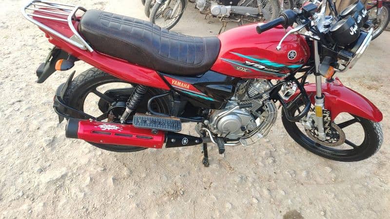 Yamaha bike YBZ 125 DX Islamabad number 3