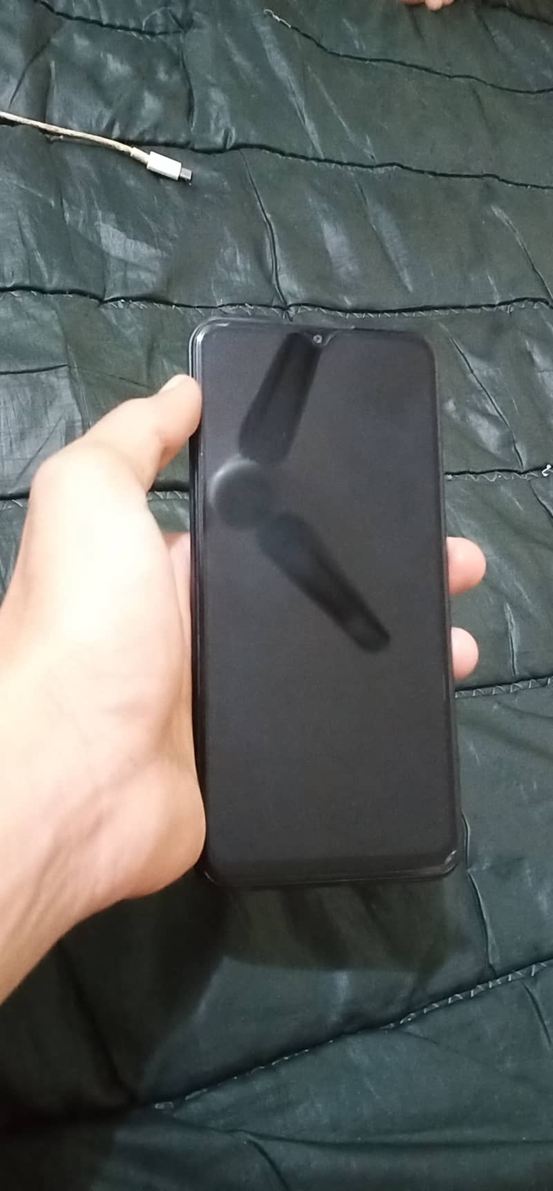 Redmi 9 + box + original charger 3