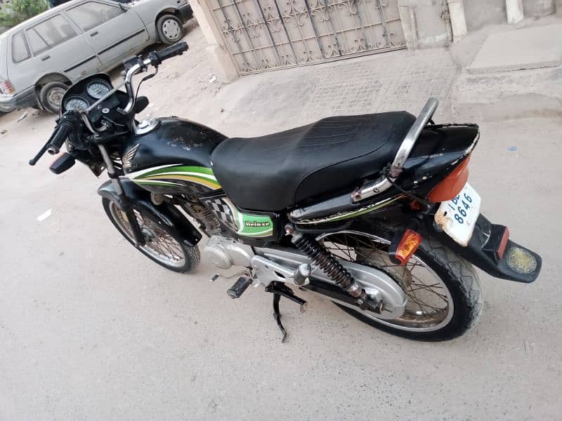 HONDA DELUXE 125CC 2015 MODEL HAYDERABAD NUMBER 15