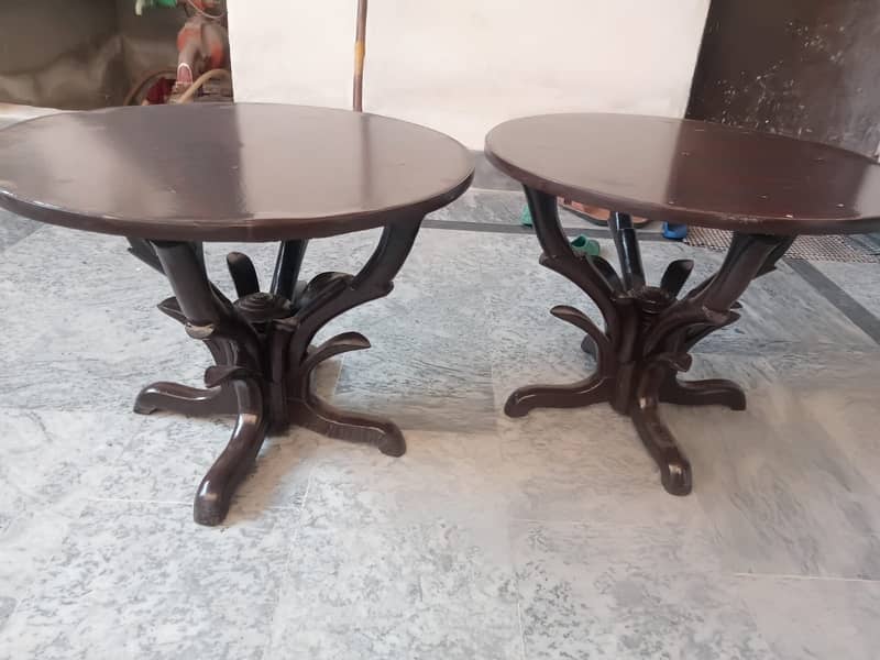 Table set for sale | Three tables | Newly polished 1