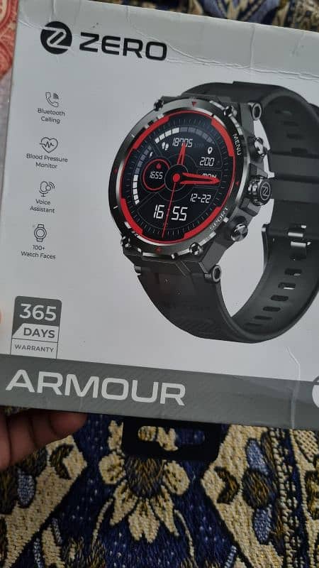 zero lifestyle armoure smart watch. 2