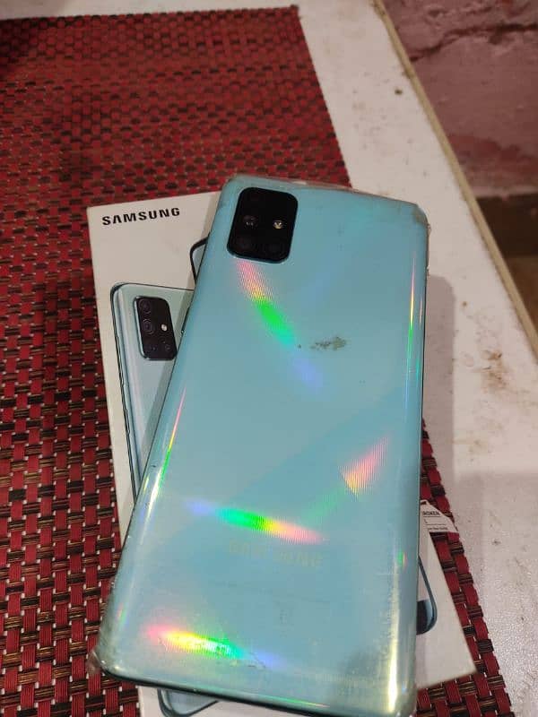 samsung a71 5g for sale panel dead non pta with box 2