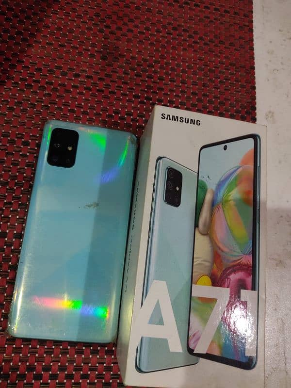 samsung a71 5g for sale panel dead non pta with box 3