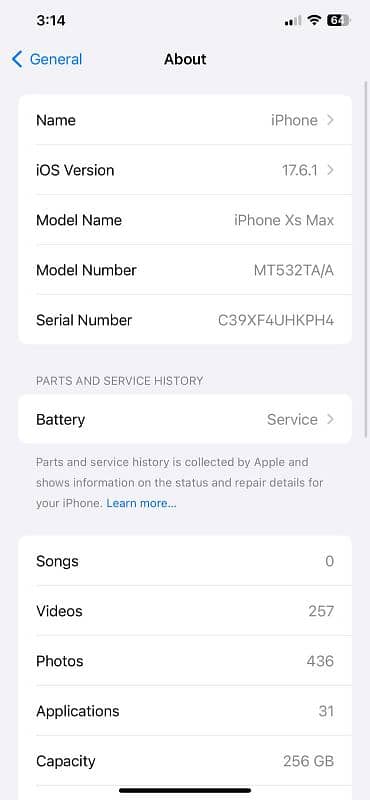 i phone XS Max 1