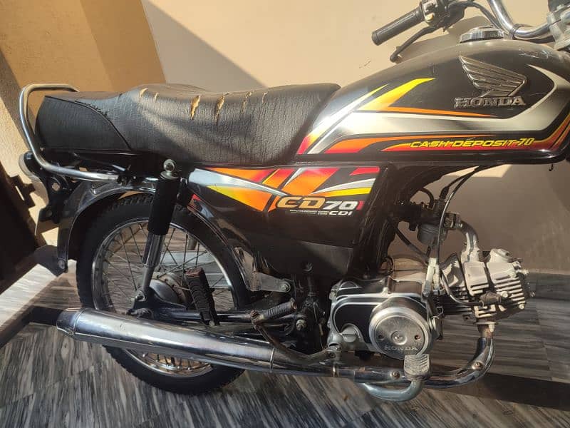 Honda CD 70 Black 1