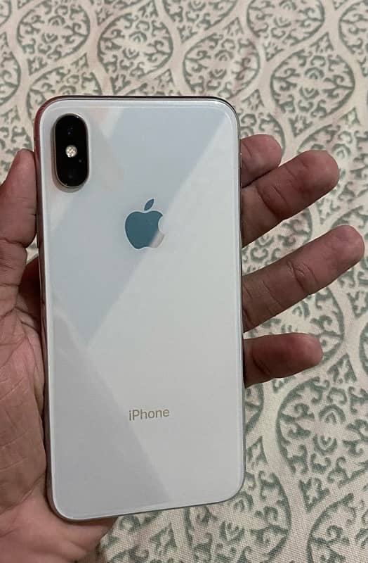 iPhone X 256GB PTA APPROVED (WHITE) 0