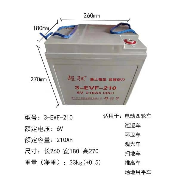 6v210ah batteries vrla 0