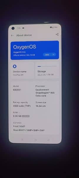 one plus 8t 10.10 condition 4