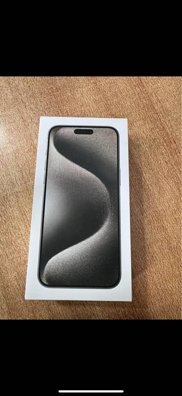 Iphone natural titanium15pro max 256Gb Factory UnlockNon Pta 1