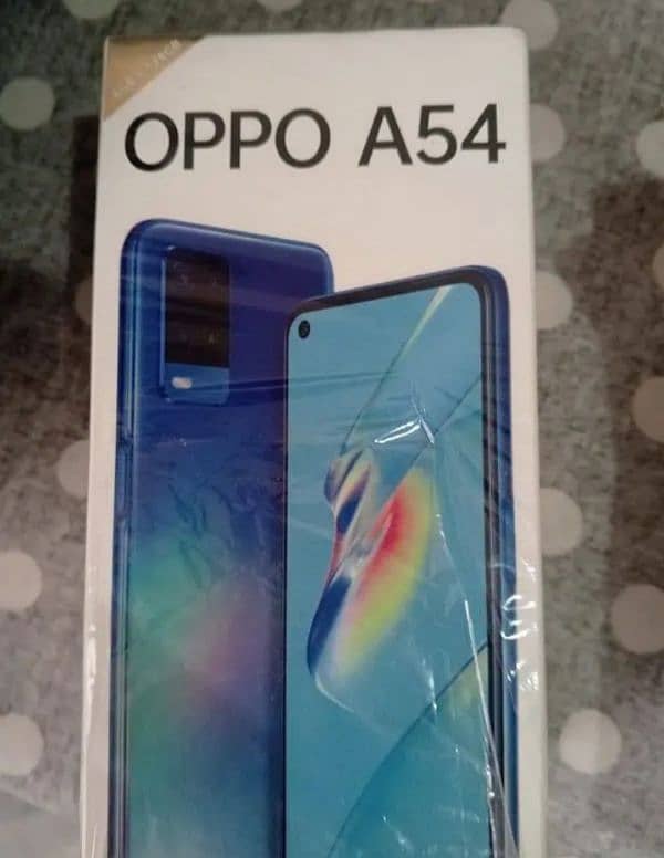 OPPO A54 for sale | 4/128 with box charger 1