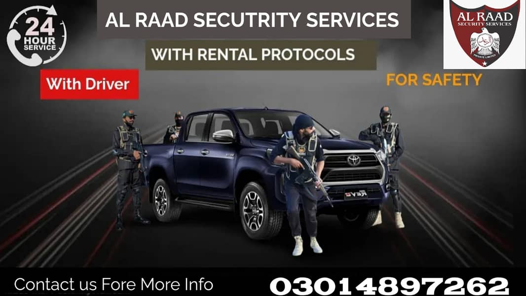 Vigo with Security Guard on Rent in Pakistan , Rent A Car & Protocol 0