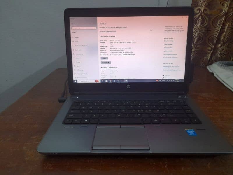 hp probook i7 just like new 6