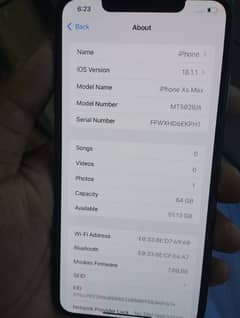 Iphone XS Max Officiall PTA approved