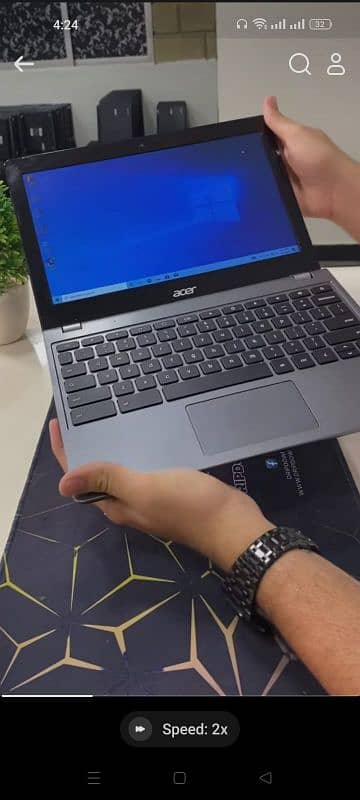 Acer C740 Chromebook With M2 Ssd 128gb 0