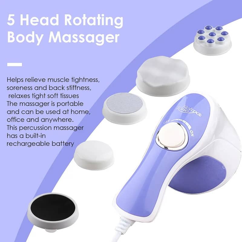 Relax & Spin Tone Body Massager - Full Body Slimming and Relaxation 1