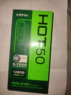 Infinix Hot 50 Brand New Box Packed Non Active.