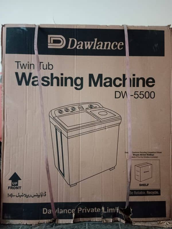 Dawlence DW-5500 (Twin tub) 0