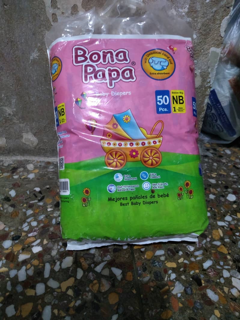 Bonapapa new born diapers 0