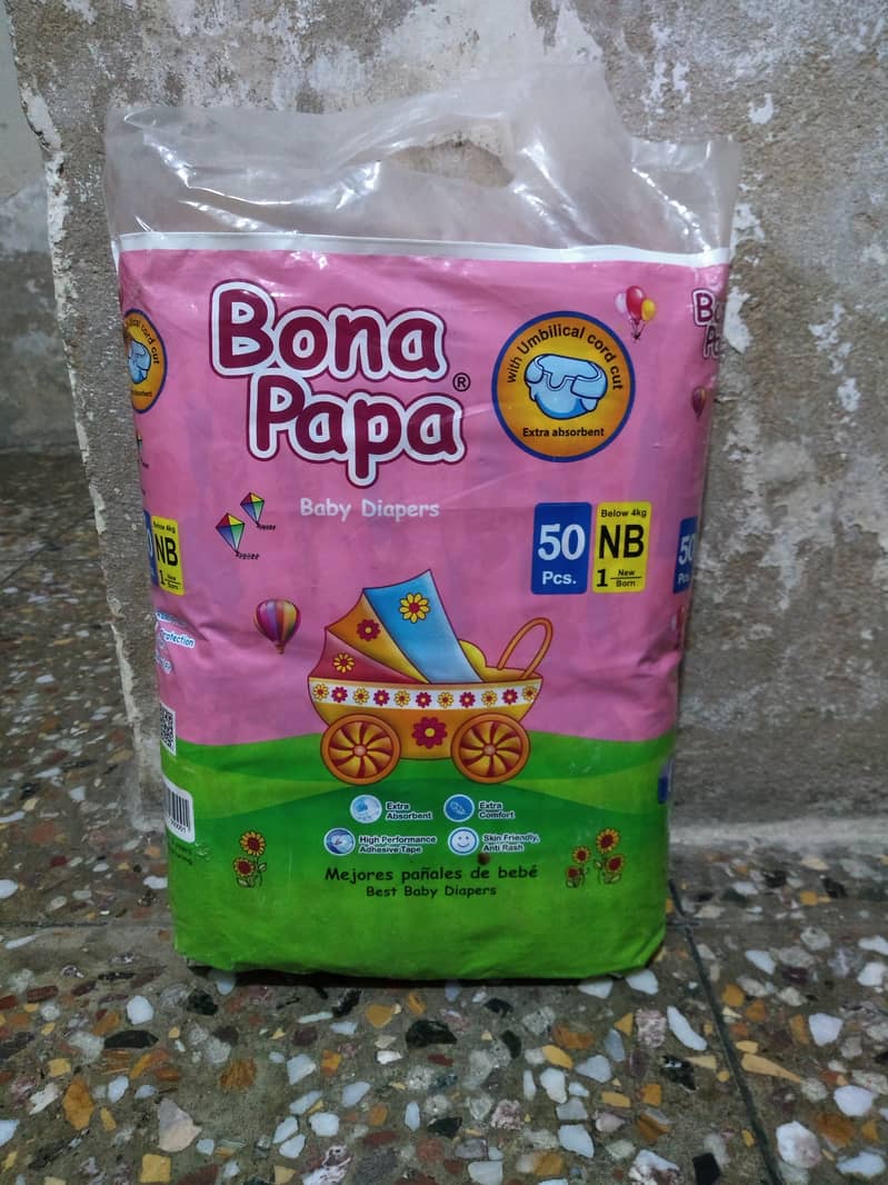 Bonapapa new born diapers 5