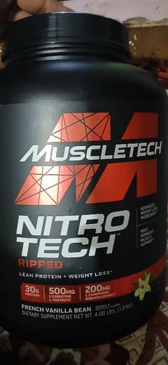 nitro tech ripped for weight  loss