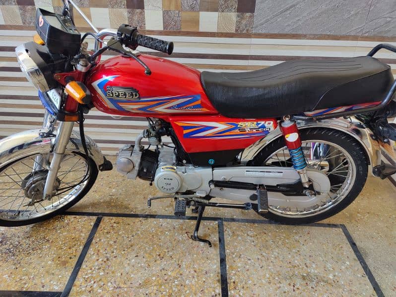 Hispeed cd 70cc applied for bike ha number nai laga  03335796785 9