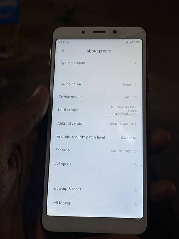 redmi 6   3/32 3