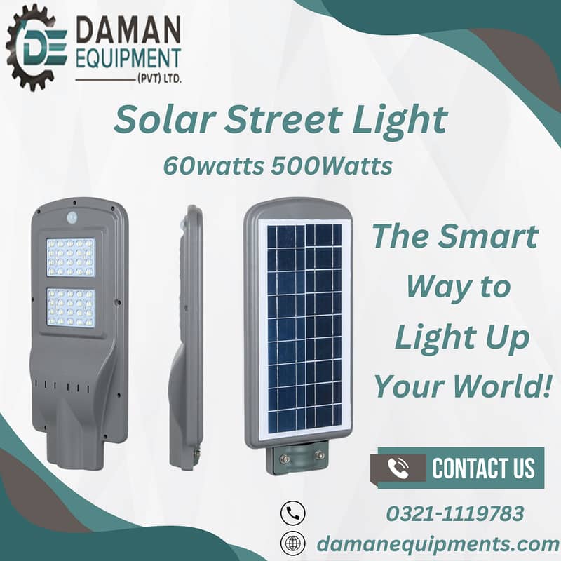 Solar Street Light - BOPU 60watts (Remote) 60 watts 0