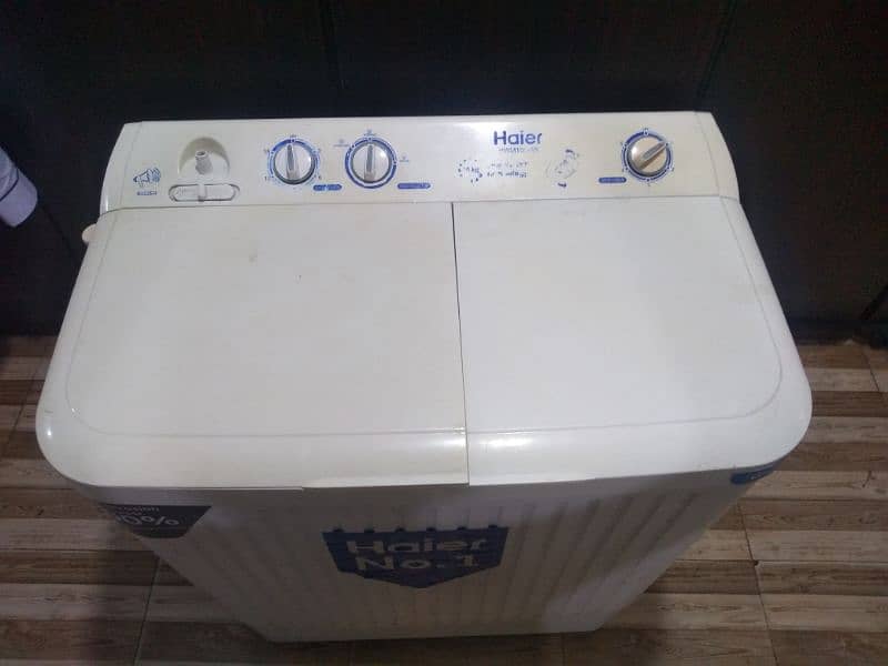 Haier washing machine Semiautomatic capacity 10kg 3