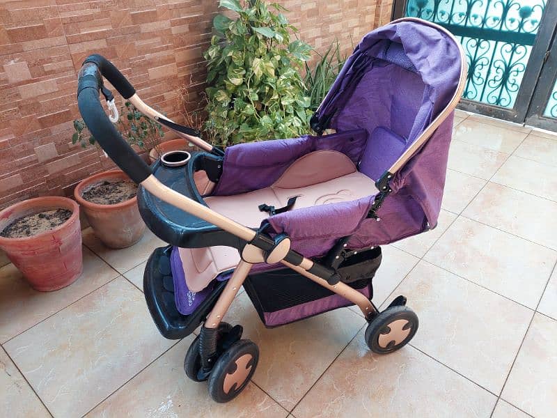 Purple Stroller 0