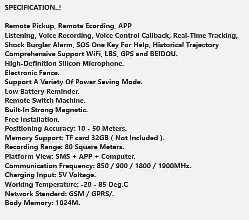 MINI GPS TRACER DEVICE GF-07 PRO 1