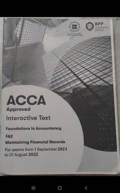 Acca books Fa-2 and Ma-2