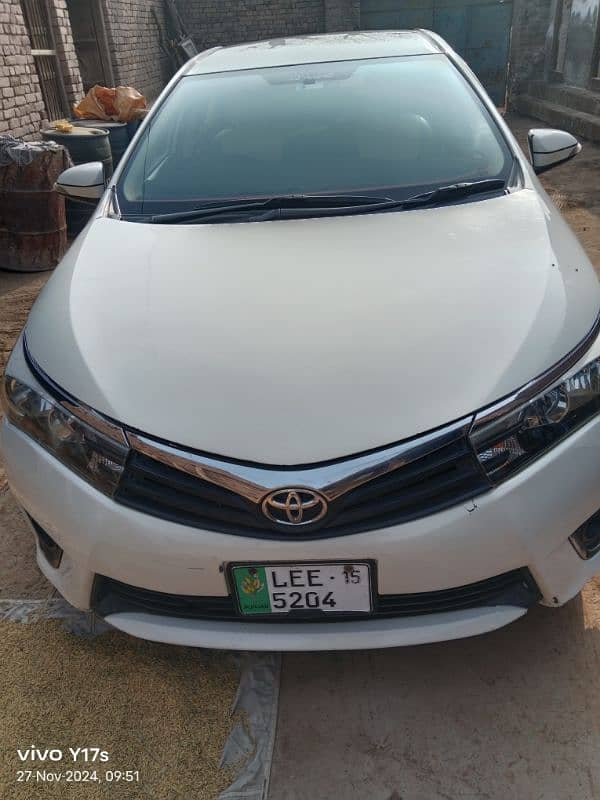 Toyota Corolla XLI 2015 3